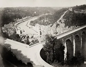 Highway Prints: The Port de Dinan Lanvallay, viaduct, France