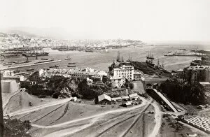Harbor Gallery: Port at Genoa, Genova, Italy
