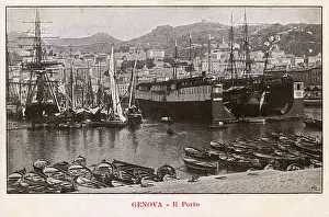 The Port at Genoa, Italy