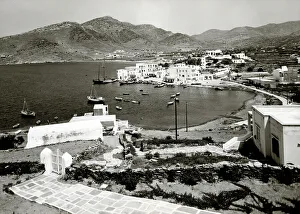 Aegean Prints: The Port - Ios, Cyclades Group, Greece