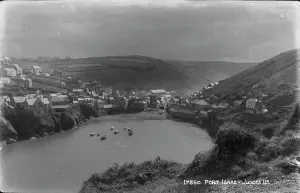 Port Isaac in Black and White