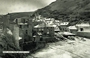 Bounds Prints: Port Isaac from Bounds Cliff, North Cornwall