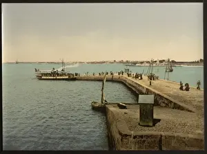 Port Louis, the Mole, Lorient, France