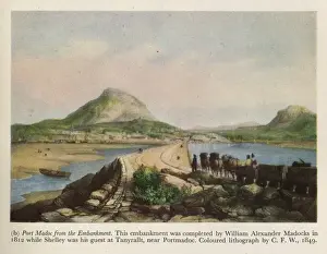 Port Madoc from the Embankment