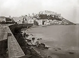 Maurizio Prints: Port Maurizio (now Imperia) Italy, circa 1890