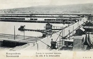 Port of Novorossiysk, North Caucasus, Russia