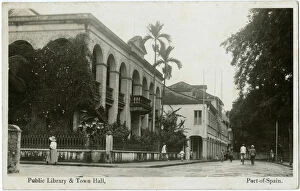 Trinidadian Gallery: Port-of-Spain, Trinidad - Public Library & Town Hall