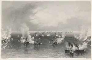 War Ships Prints: Port Royal Taken