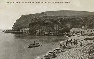 Port Soderick, Isle of Man - Beach and Smugglers Caves