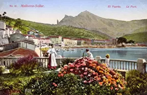 The port at Soller, Mallorca, Spain