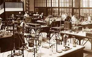 Laboratory Collection: Port Sunlight - the laboratory - early 1900s