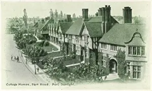 Cities Prints: Port Sunlight Postcard