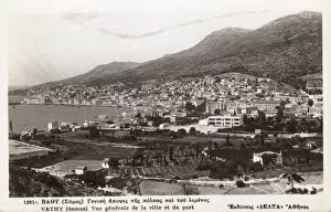 Hill Side Collection: The Port of Vathy, Samos, Greece