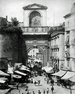 Neapolitan Prints: Porta Capuana, Naples, Italy