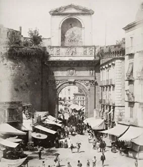 Porta Capuana Naples, southern Italy