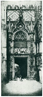 Sculptures Collection: Porta Della Carta, Venice