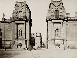 Bygone Prints: Porta Felice, Palermo, Italy