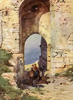Porta Spada, Monte San Giuliano, Sicily, Italy