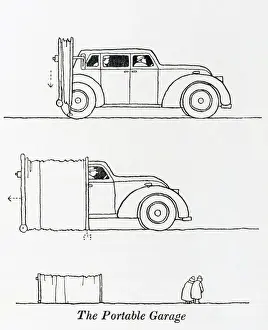 Convenience Prints: The Portable Garage / W H Robinson