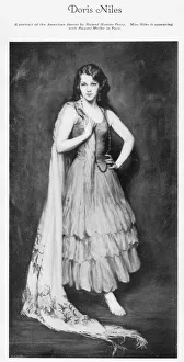 Renowned Gallery: A portait of the dancer Doris Niles, 1930 appearing