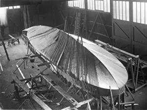 Porte / Felixstowe Fury hull under construction