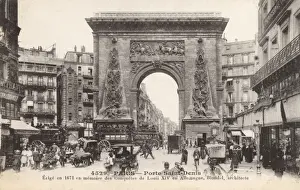 Porte Prints: Porte Saint Denis - Paris, France