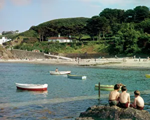 Guernsey Prints: Portelet Bay, Pleinmont, Guernsey, Channel Islands. Date: circa 1960s