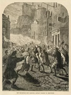 Edinburgh Collection: Porteous Riots 1736