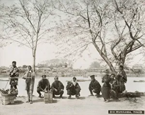 Freeze Prints: Porters at Mukojima, Tokyo, Japan