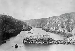 1871 Prints: Porthclais, near St Davids, Pembrokeshire, South Wales