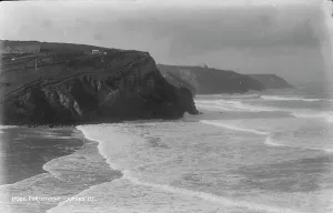Overcast Prints: Porthcothan Beach