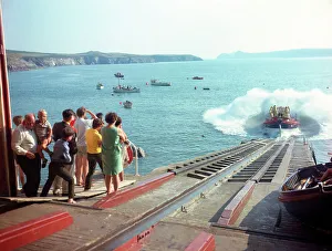 Launching Prints: Porthstinian - Launching the lifeboat