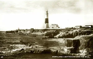 Portland Lighthouse and Portland Bill, Dorset