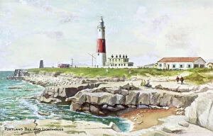 Affleck Collection: Portland Bill and Lighthouse, Weymouth, Dorset