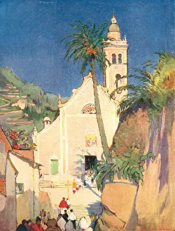 Mccrossan Prints: Porto Fino Church
