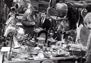 Images Dated 21st September 2018: Portobello Road Market - Bric a Brac Stall