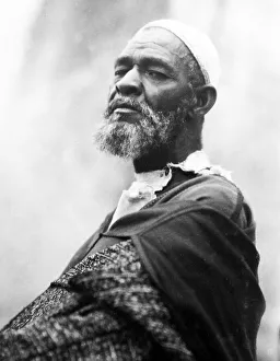 Tangiers Prints: Portrair of proud man in Tangiers