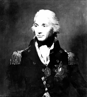 Photographic Collection: Portrait of 1st Viscount Horatio Nelson, 1785-1805