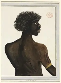 Portrait of an aboriginal man