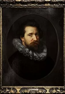 Utrecht Collection: Portrait of Abraham Bloemaert (1566-1651), 1609, by Paulus M