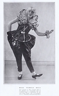 Almond Gallery: A portrait of the actress Temple Bell as she appears in Almo