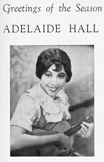 Amercian Gallery: Portrait of Adelaide Hall, 1931