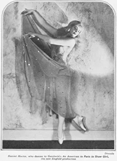 Dances Prints: A portrait of the American dancer Harriet Hoctor, 1929