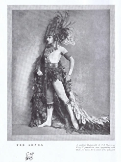 Images Dated 4th May 2016: Portrait of the American dancer Ted Shawn, London, 1922