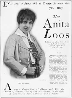 Anita Gallery: Portrait of Anita Loos, 1926