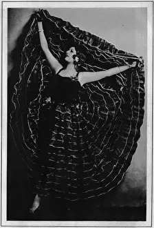 A portrait of Anna Robenne, July 1925. A member of the Imperial Russian Ballet