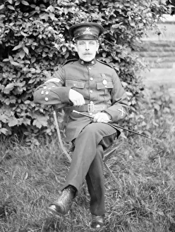 Cuff Prints: Portrait of an army corporal, Mid Wales