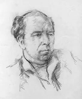 Portrait of the artist, David Wright