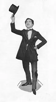 Lewis Prints: A portrait of band leader Ted Lewis July 1925 Date: 1925