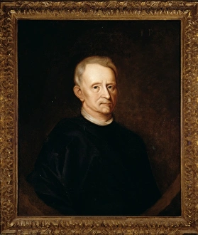 Portrait believed to be the Dutch Chemist Jan Baptist van He Portrait believed to be the Dutch Chemist Jan Baptist van He